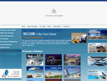 Tablet Screenshot of princetontravels.com